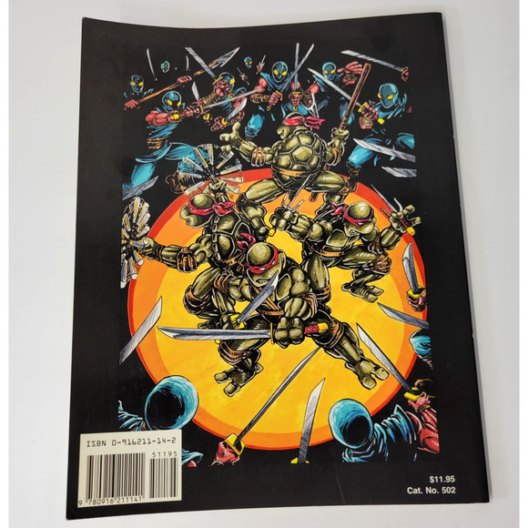 Vintage TMNT RPG Rulebook Teenage Mutant Ninja Turtles & Other Strangeness 1989 - Picture 14 of 15